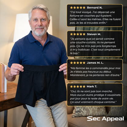 Boxers de protection intégrale pour homme